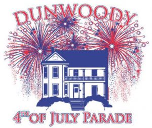 4th of july parade logo